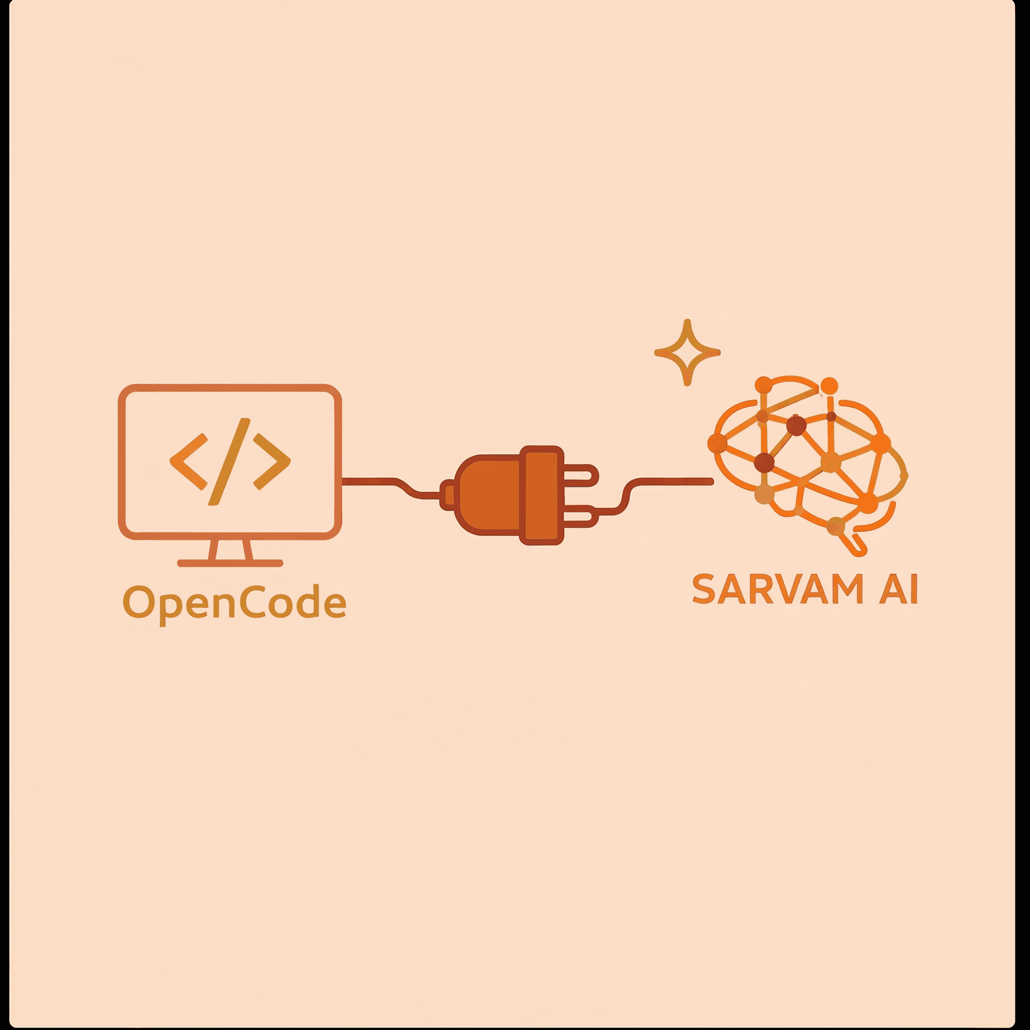 Sarvam Connector for OpenCode: Sovereign AI Integration